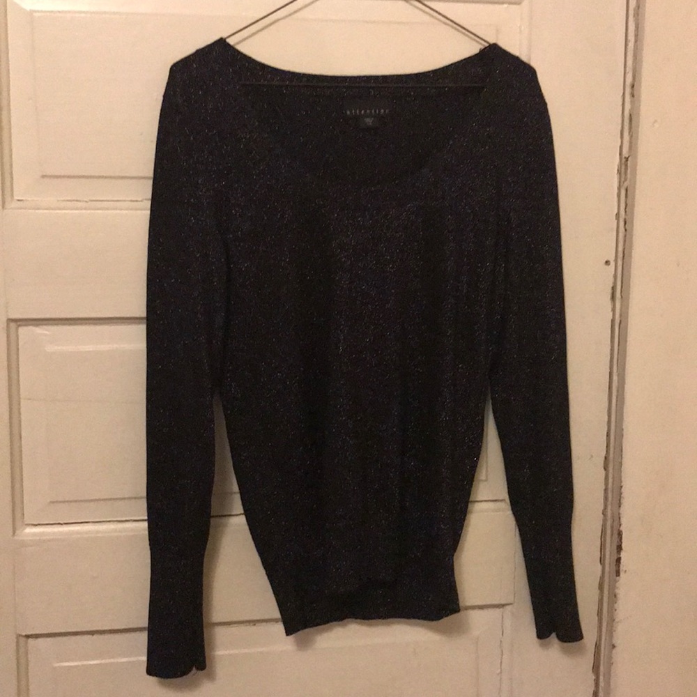 Attention Brand sparkly sweater size large